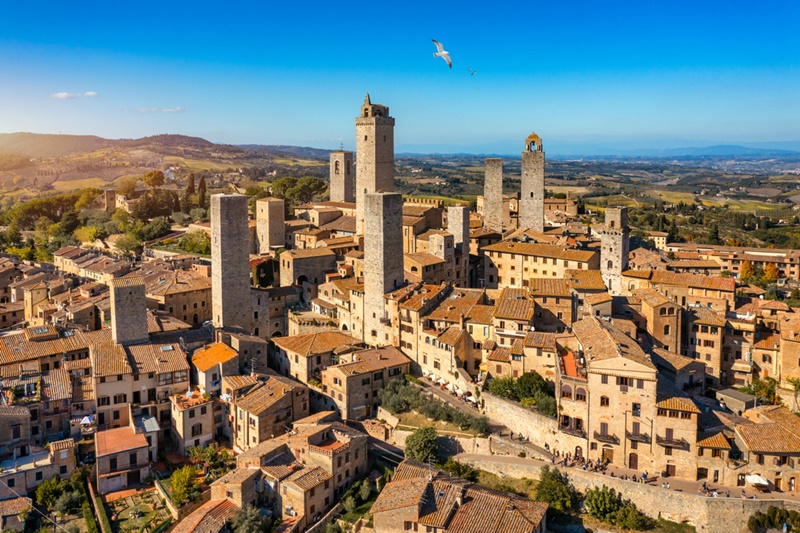 san gimignano, toscana