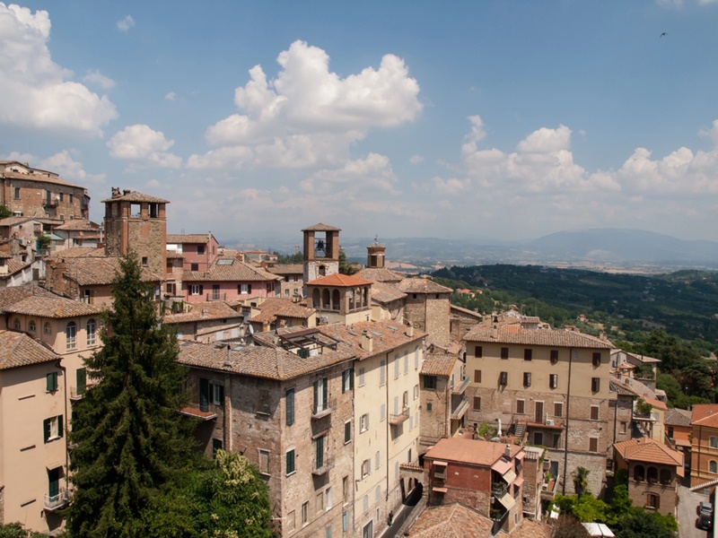 vista de perugia