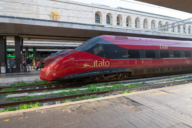 trem de alta velocidade na Itália