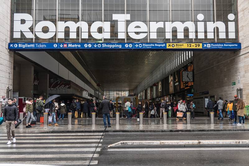 estãção de trem termini